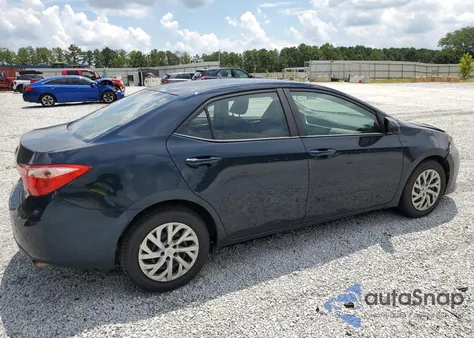2018 Toyota Corolla L z USA, uszkodzony, nr VIN 2T1BURHE4JC014931
